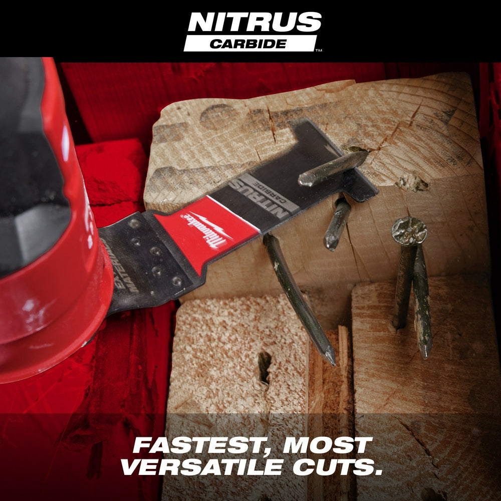 NITRUS™ Carbide Extreme Materials Universal Fit OPEN-LOK™ Multi-Tool Blade (1 PK)