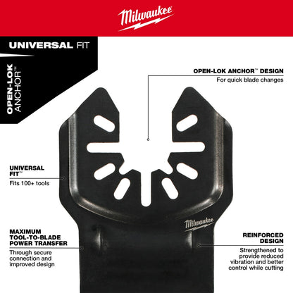 NITRUS™ Carbide Extreme Materials Universal Fit OPEN-LOK™ Multi-Tool Blade (1 PK)