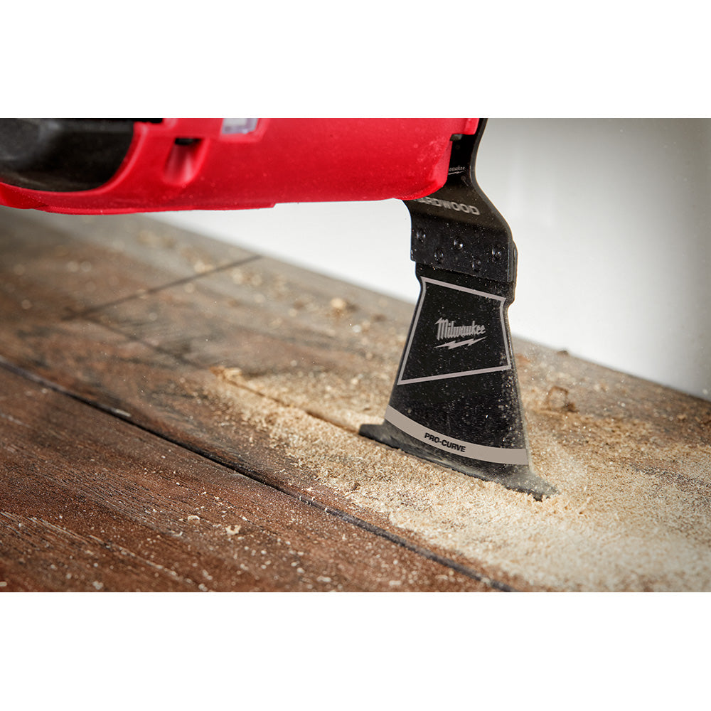 OPEN-LOK™ 2-1/2" HCS Japanese Tooth PRO-CURVE™ Hardwood Multi-Tool Blade