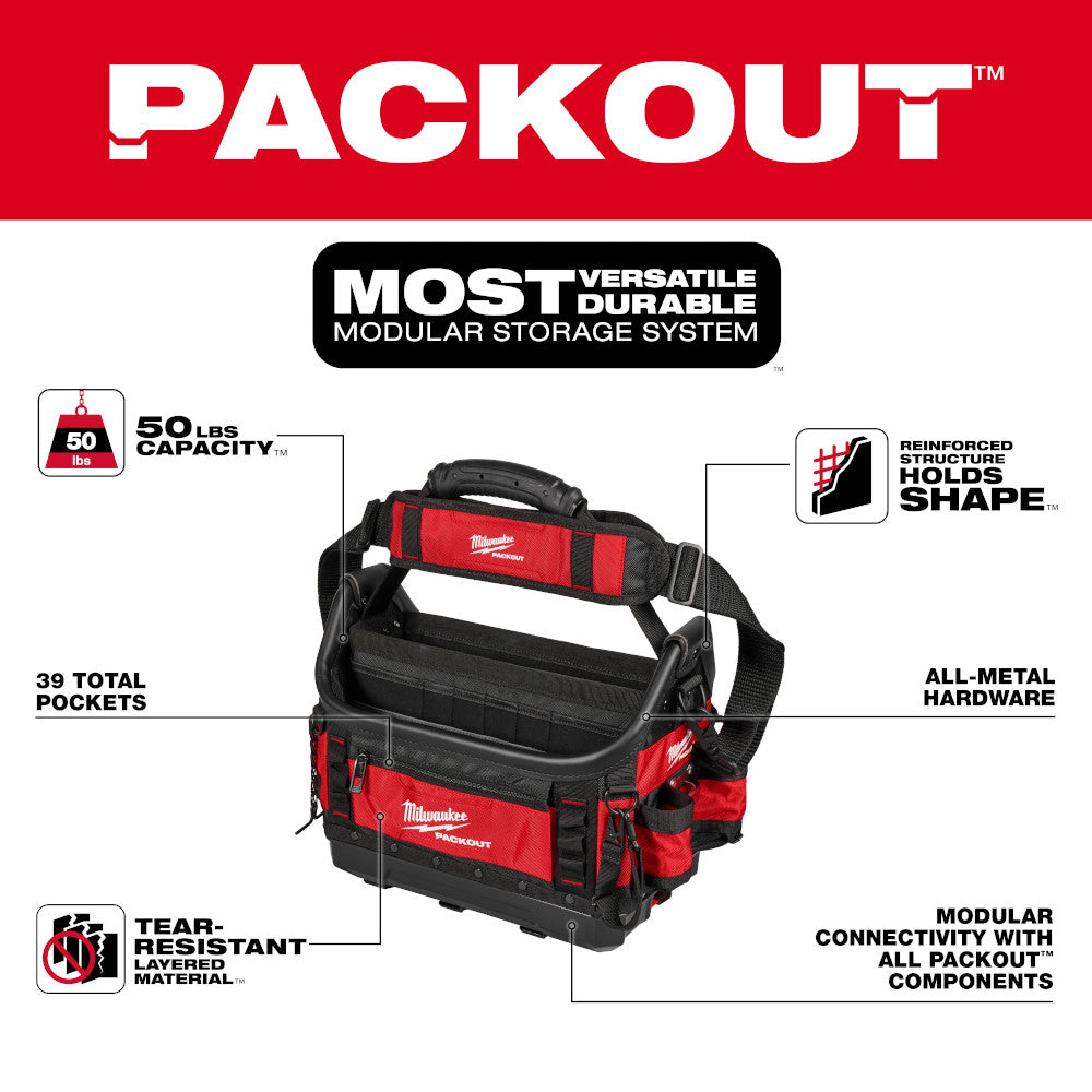 PACKOUT™ 15" Structured Tote