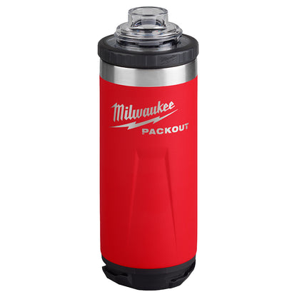 PACKOUT™ 18oz Insulated Bottle with Chug Lid - Red