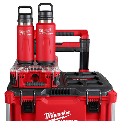 PACKOUT™ 18oz Insulated Bottle with Chug Lid - Red