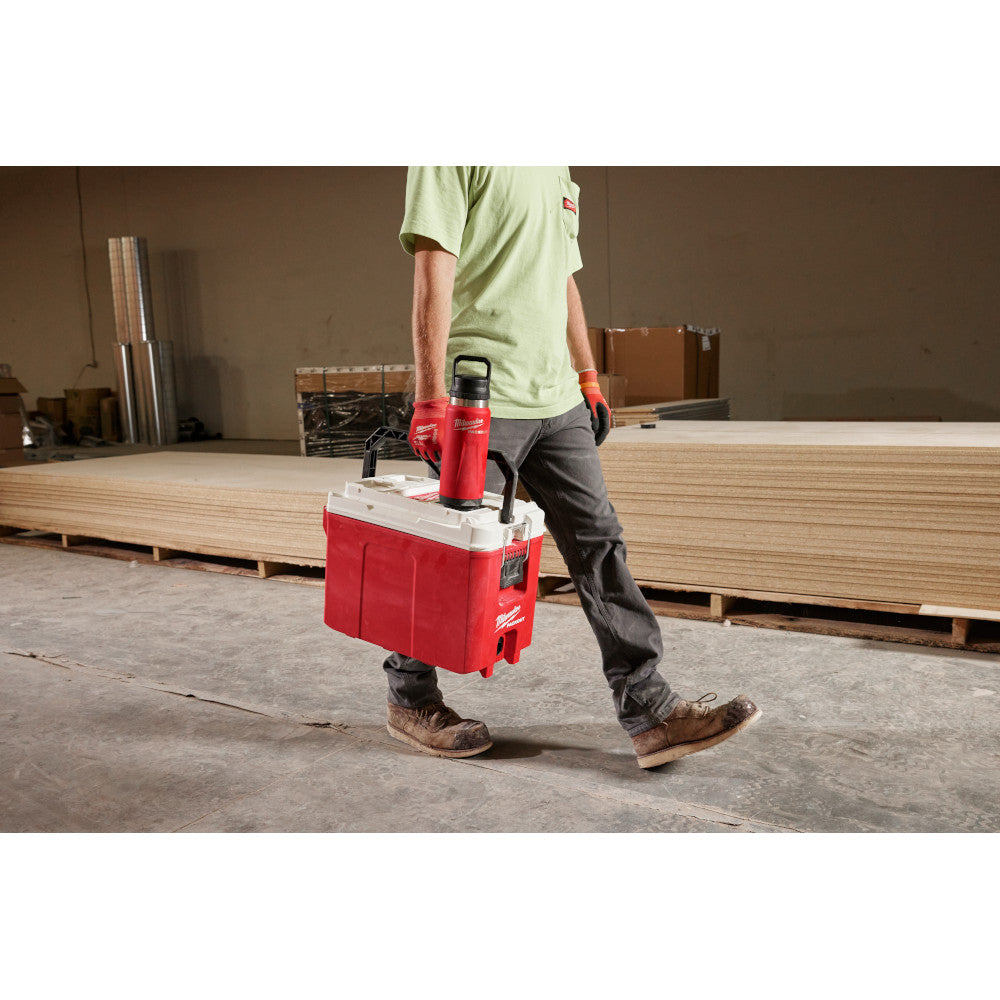 PACKOUT™ 18oz Insulated Bottle with Chug Lid - Red