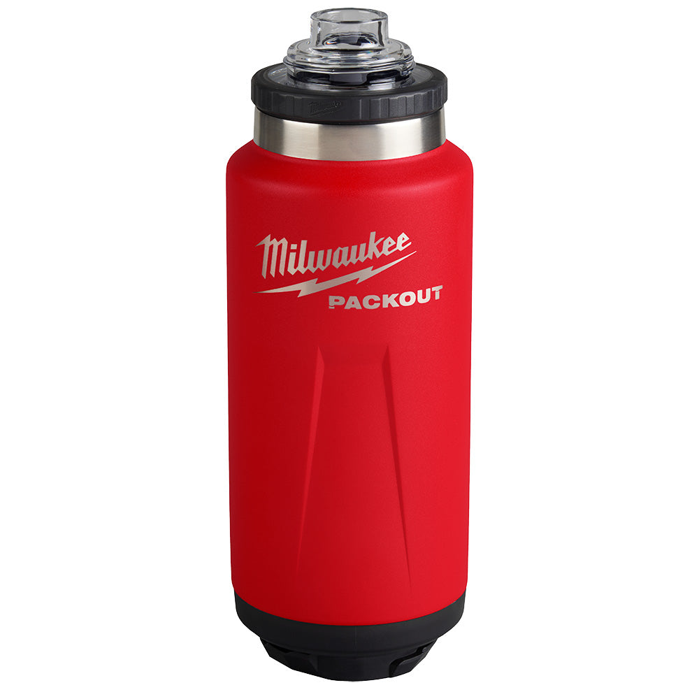 PACKOUT™ 36oz Insulated Bottle with Chug Lid - Red