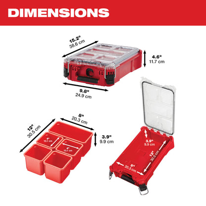 PACKOUT™ Compact Organizer - Dimensions