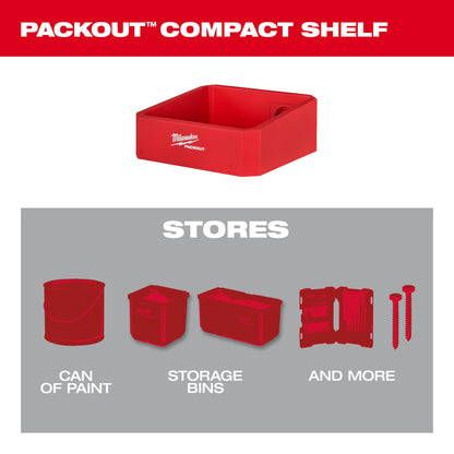 PACKOUT™ Compact Shelf stores can of Paint, Storage Bins and More 