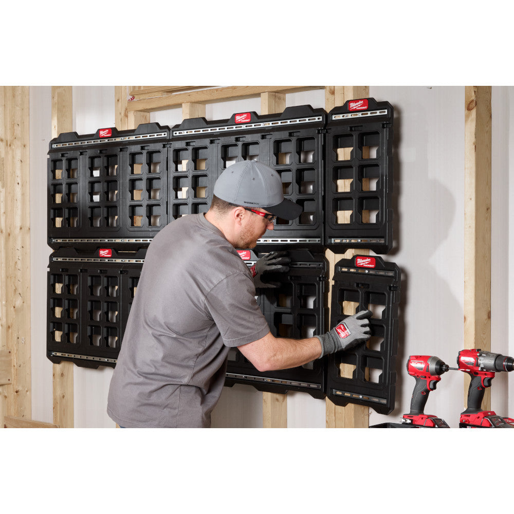 PACKOUT™ Wall Plates being set up
