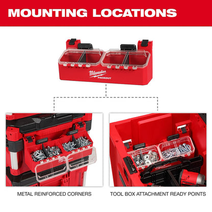 PACKOUT™ Tool Box 2-Bin Attachment