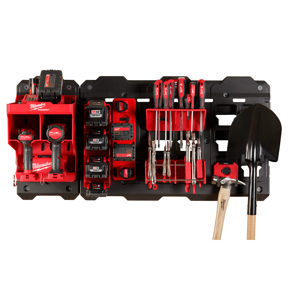 PACKOUT™ Tool Rack with tools and batteries