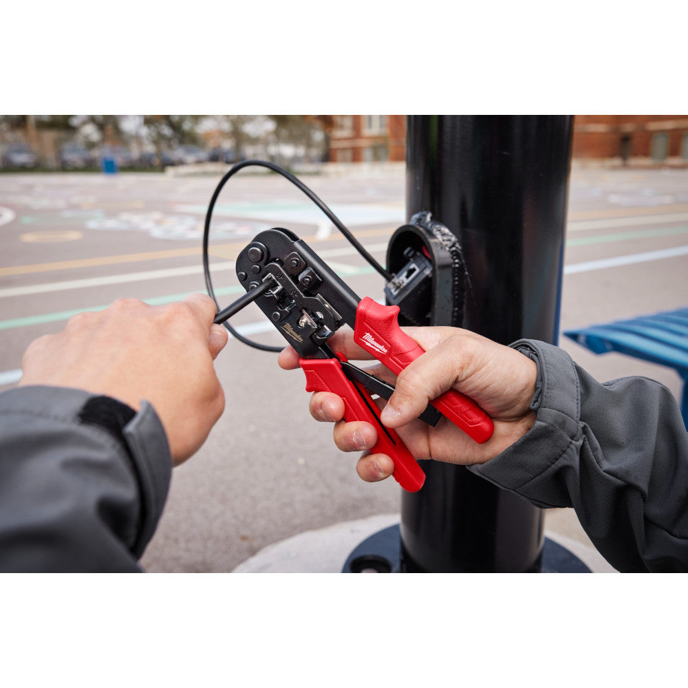 Ratcheting Modular Crimper & Stripper