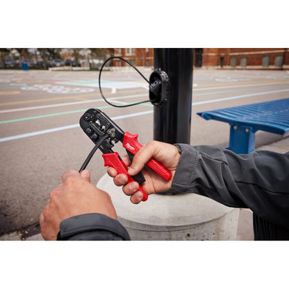 Ratcheting Modular Crimper & Stripper
