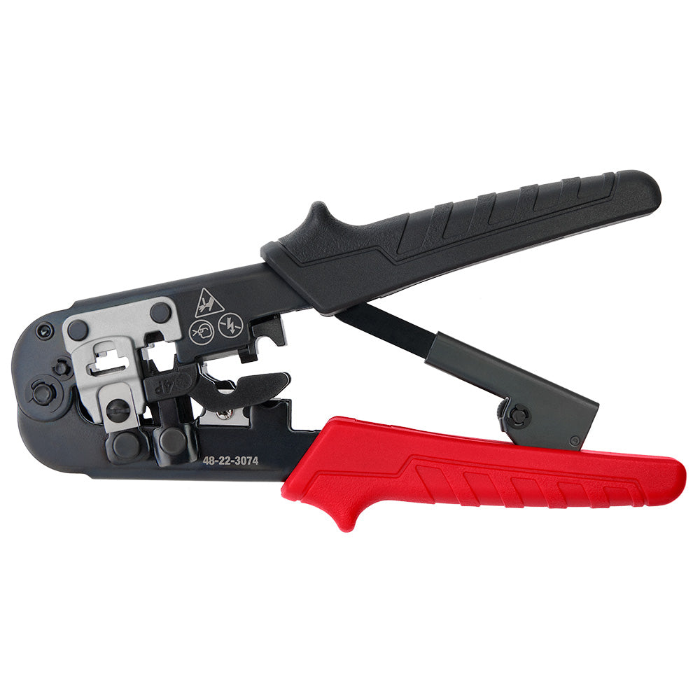 Ratcheting Pass-Through Crimper & Stripper