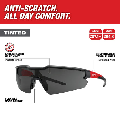 Safety Glasses - Tinted Anti-Scratch Lenses