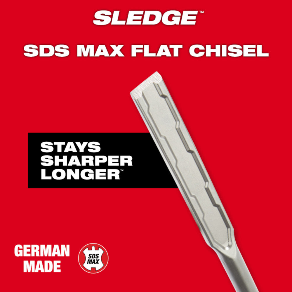SDS MAX SLEDGE™ 1" X 16" Flat Chisel