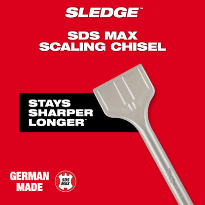 SDS Max SLEDGE™ 3" Scaling Chisel
