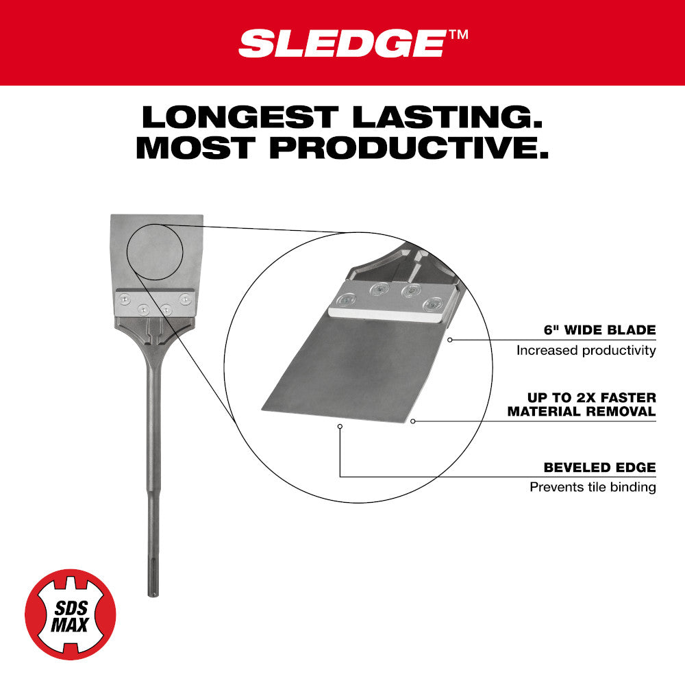 SDS Max SLEDGE™ Floor Scraper