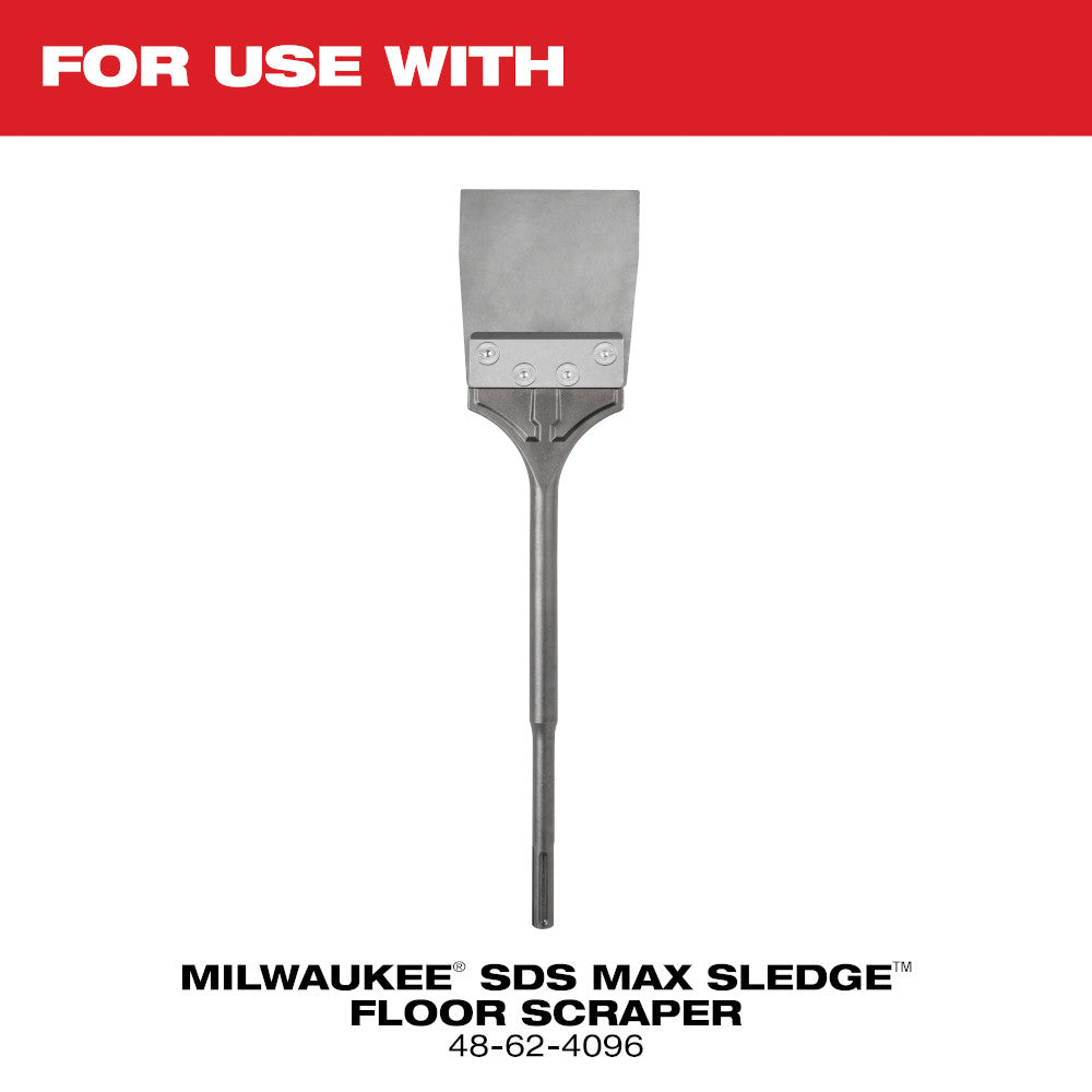 SDS Max SLEDGE™ Floor Scraper Replacement Kit
