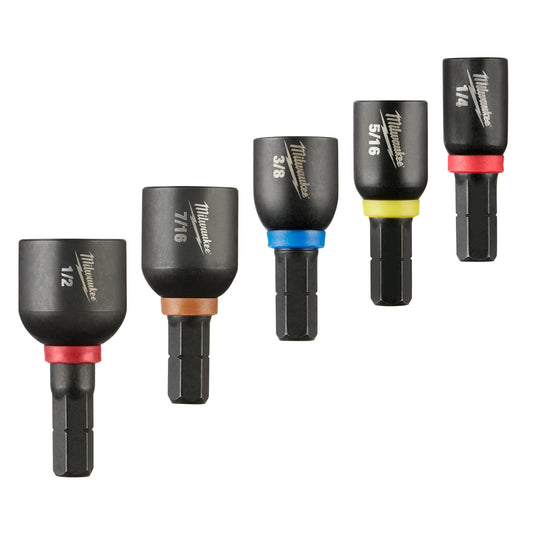 SHOCKWAVE™ 1" Impact Duty Insert Magnetic Nut Driver Set 5PC