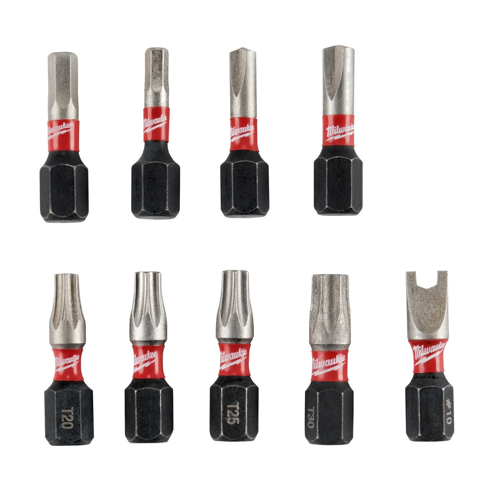 SHOCKWAVE™ 1" Impact Duty Security Insert Bit Set - 9PC