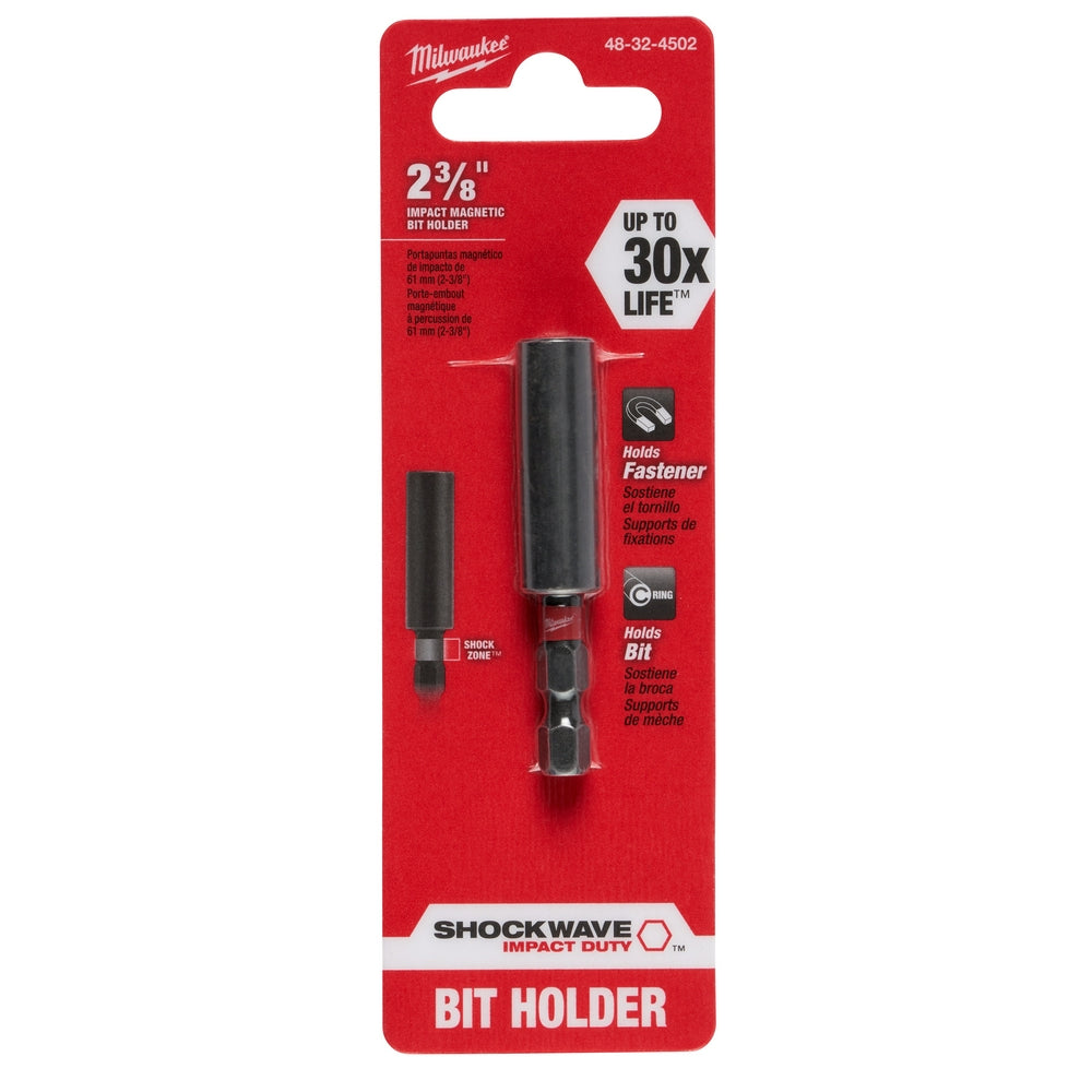 SHOCKWAVE™ Compact Impact Duty Magnetic Bit Holder