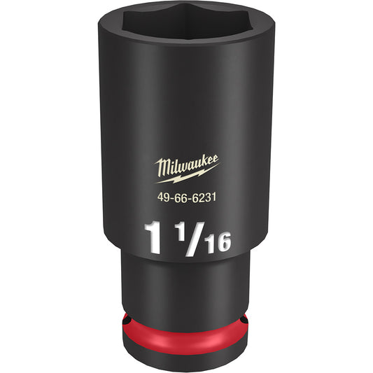 SHOCKWAVE™ Impact Duty 1/2" Drive 1-1/16" Deep 6 Point Socket