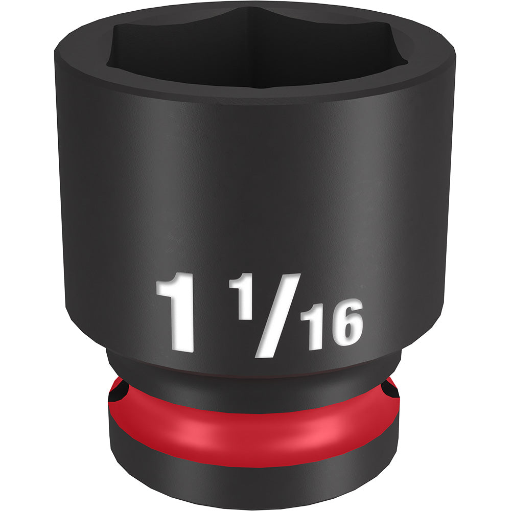 SHOCKWAVE™ Impact Duty 1/2" Drive 1-1/16" Standard 6 Point Socket