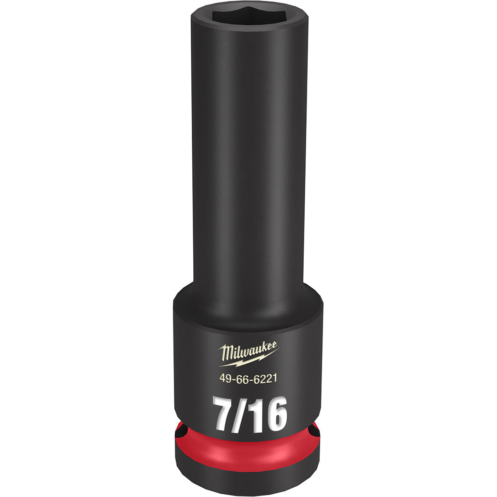 SHOCKWAVE™ Impact Duty 1/2" Drive 7/16" Deep 6 Point Socket