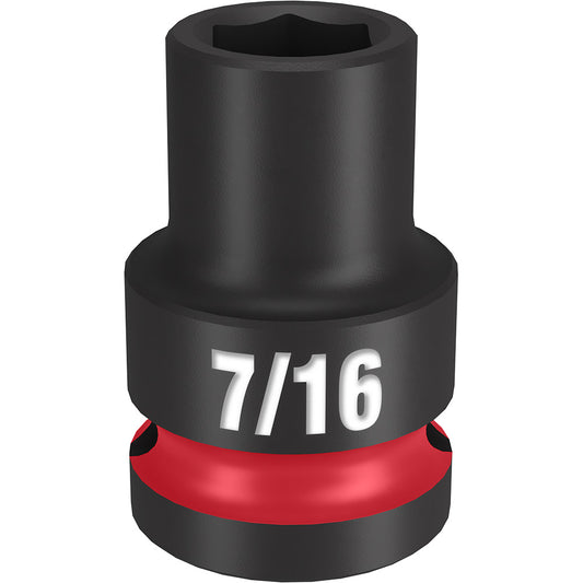 SHOCKWAVE™ Impact Duty 1/2" Drive 7/16" Standard 6 Point Socket