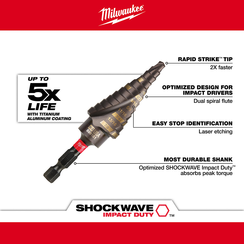 SHOCKWAVE™ Impact Duty #4 3/16 - 7/8"