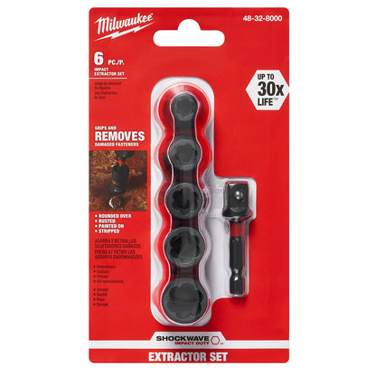 SHOCKWAVE™ Impact Duty Extractor Set - 6PC