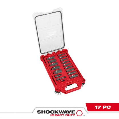 SHOCKWAVE™ Impact Duty Socket 3/8” Dr 17PC SAE PACKOUT™ Set