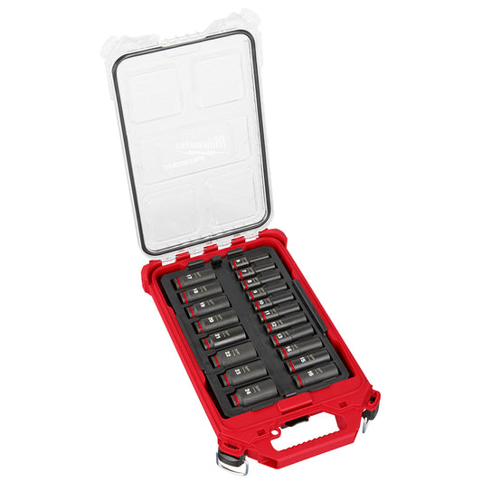 SHOCKWAVE™ Impact Duty Socket 3/8” Dr 19PC MM PACKOUT™ Set