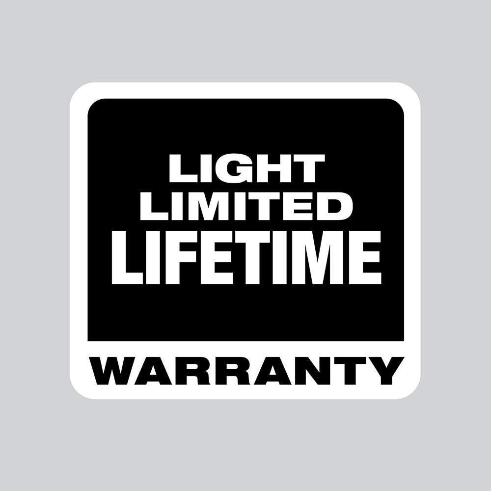 Light Limited Lifetime Warranty