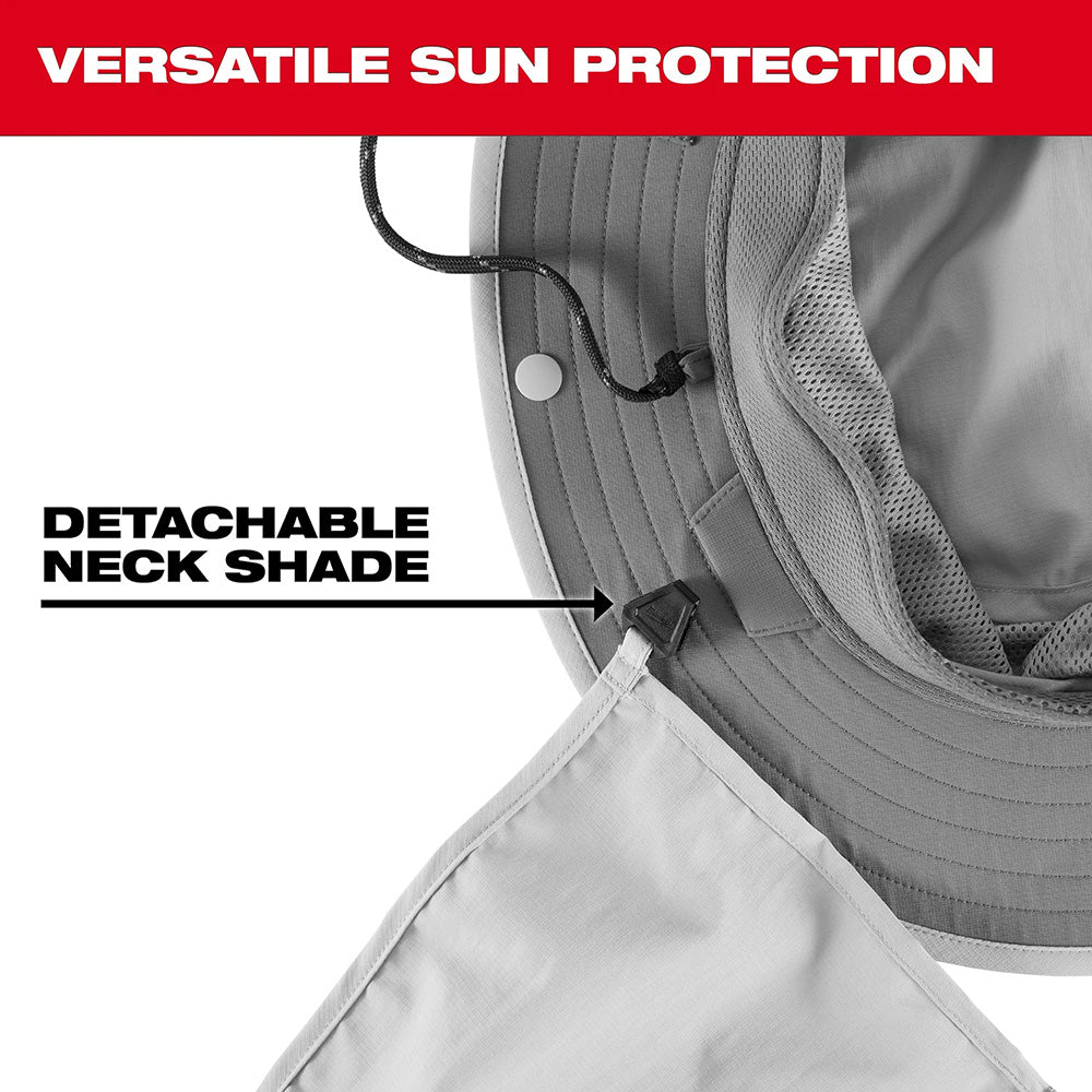 WORKSKIN™ Sunshade Hat - Gray SM