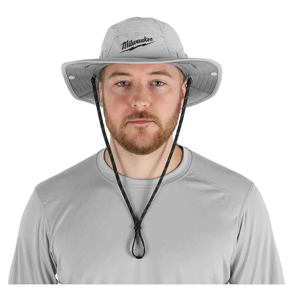 WORKSKIN™ Sunshade Hat - Gray SM