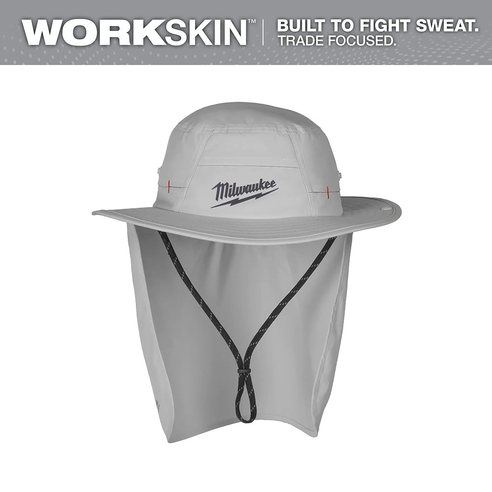 WORKSKIN™ Sunshade Hat - Gray SM