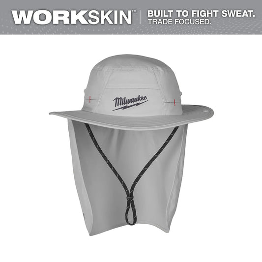 WORKSKIN™ Sunshade Hat - Gray SM